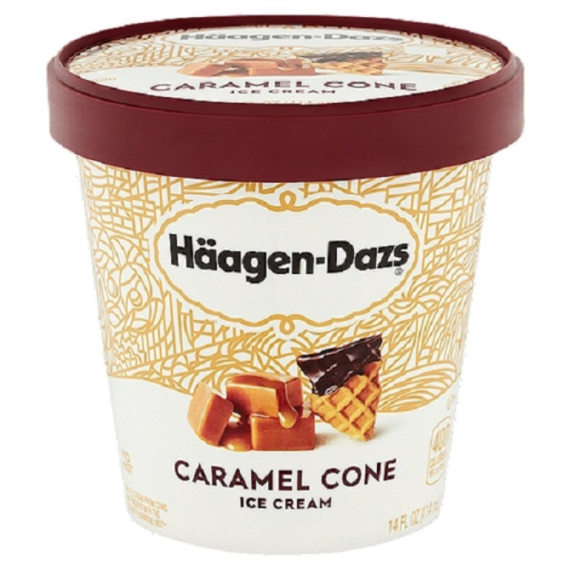 Haagen-Dazs Caramel Cone Ice Cream